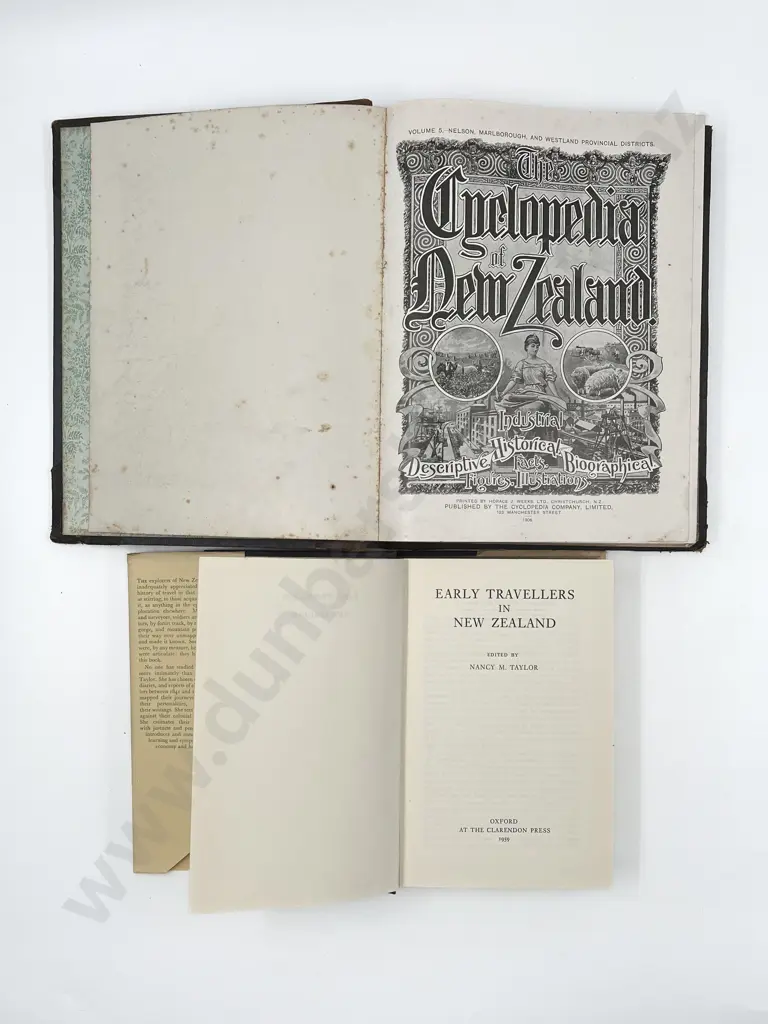 (-) Cyclopedia of New Zealand Volume 5 Image 1++
