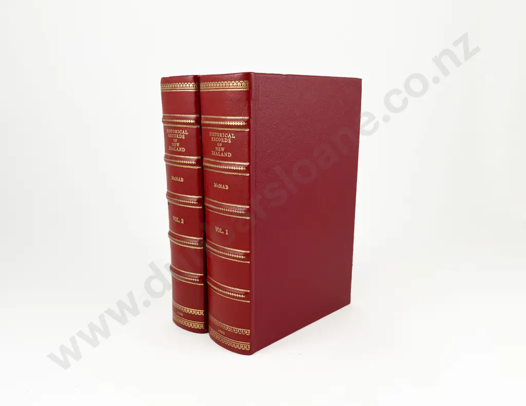 McNab Robert - Historical Records of New Zealand (2 Volumes) Image 1++