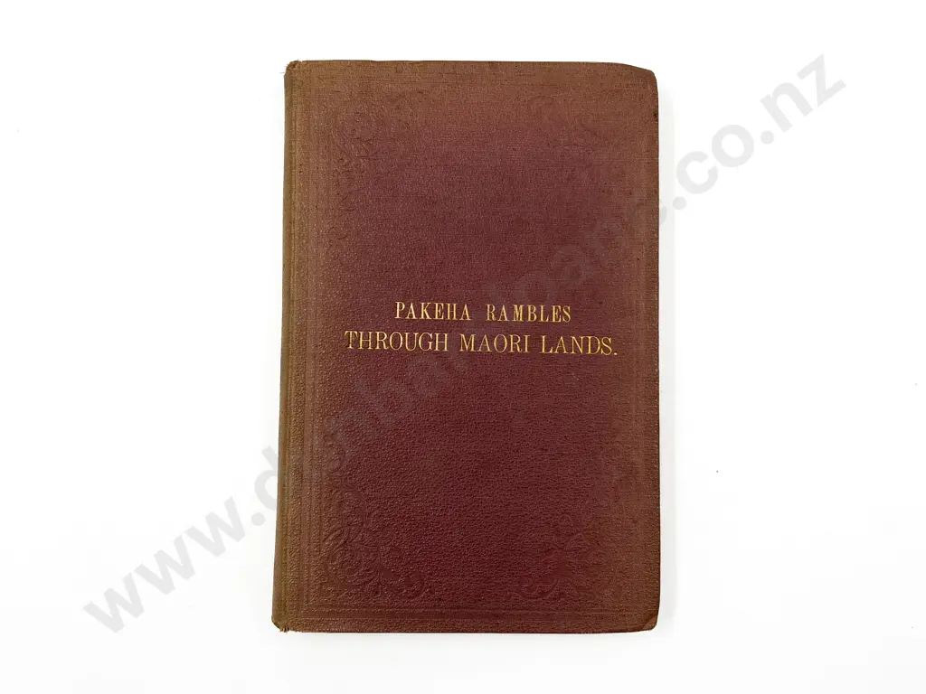 St John Lieut-Colonel - Pakeha Rambles Through Maori Lands Image 1++
