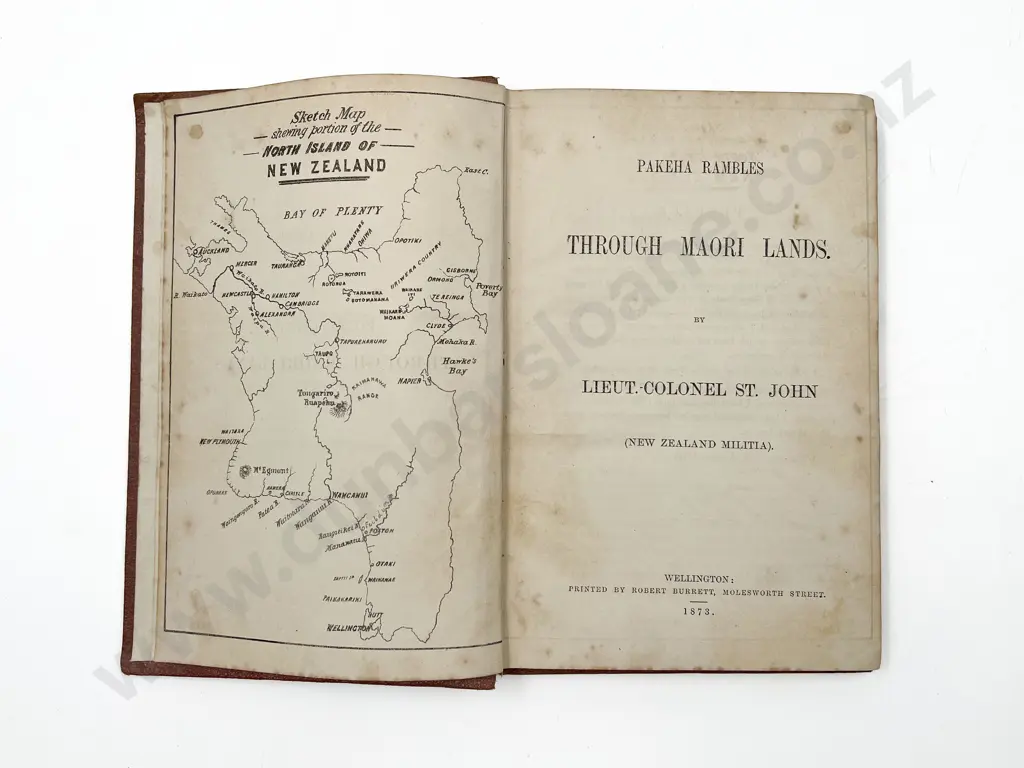 St John Lieut-Colonel - Pakeha Rambles Through Maori Lands Image 1++