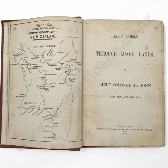 St John Lieut-Colonel - Pakeha Rambles Through Maori Lands