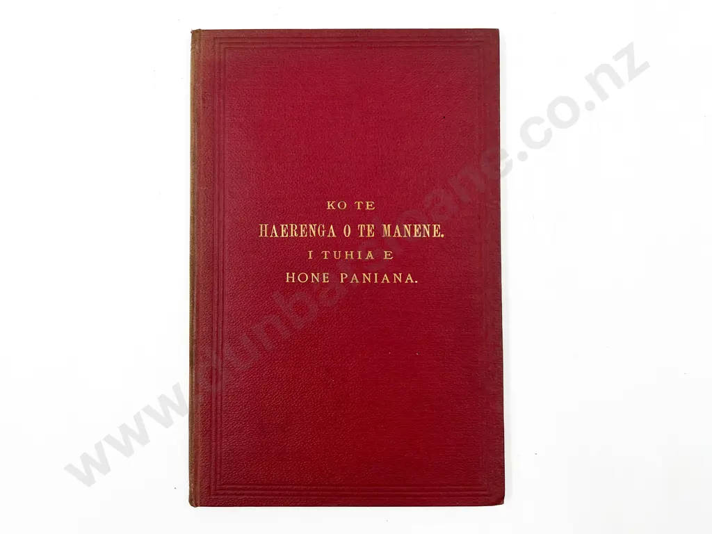 Hone Paniana - Ko Te Haerenga O Te Manene Image 1++