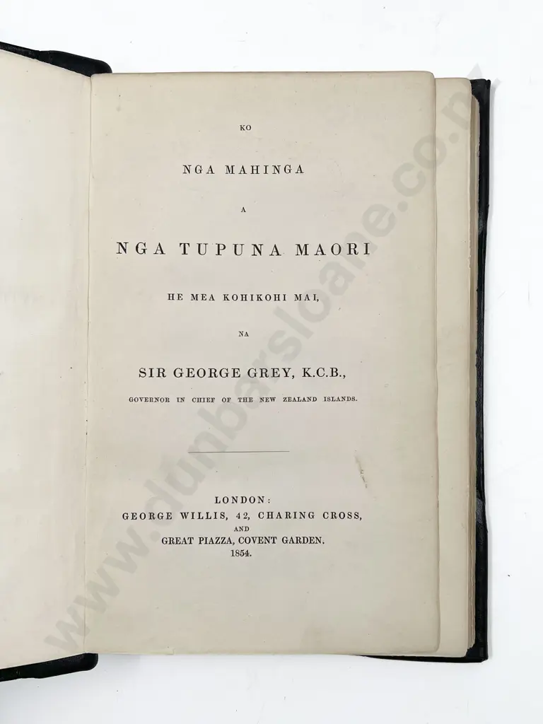 Grey Sir George - Ko Nga Mahinga A Nga Tupuna Maori Image 1++