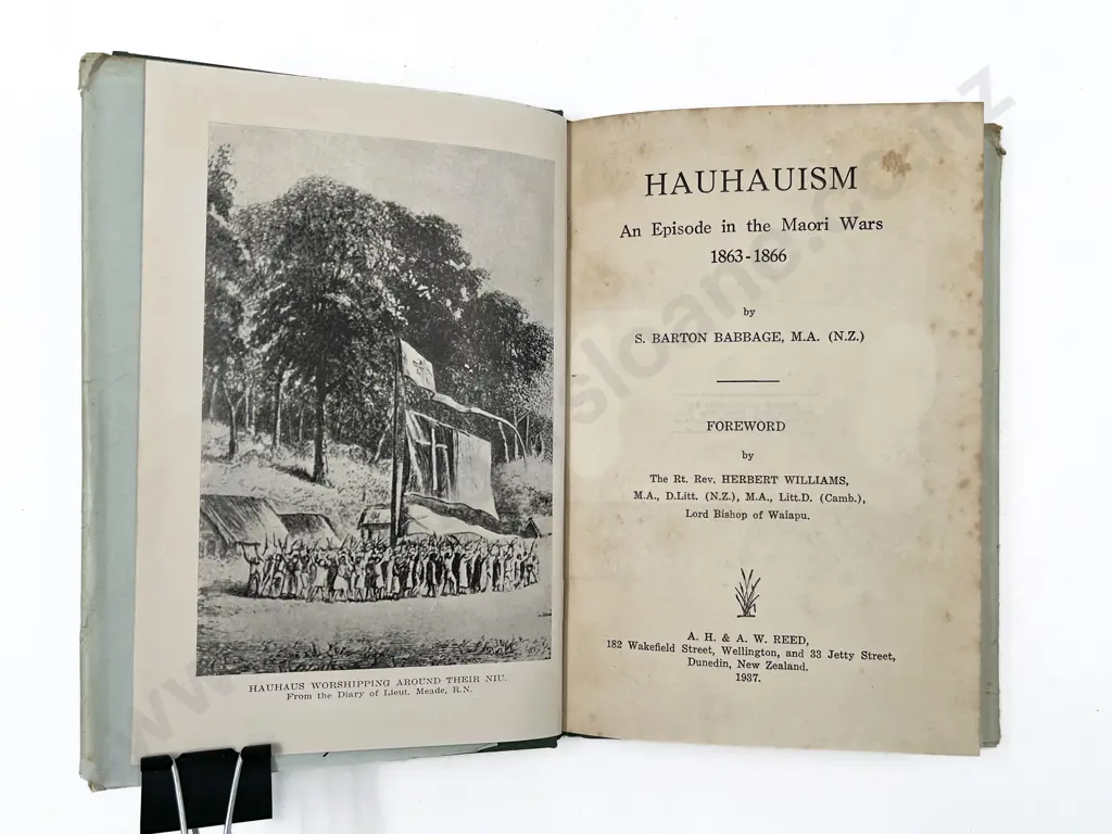 Babbage S Barton - Hauhauism An Episode in the Maori Wars 1863-1866 Image 1++