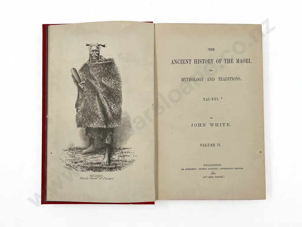 White John - The Ancient History Of The Maori (Volume VI) Image 1++
