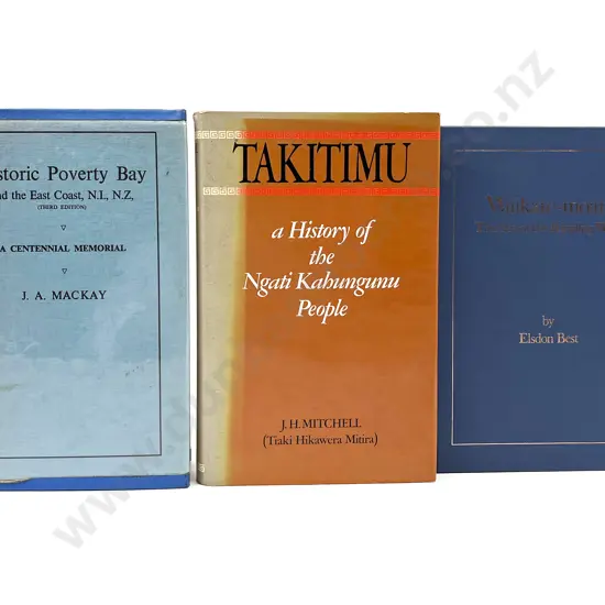 3 Various Maori Volumes