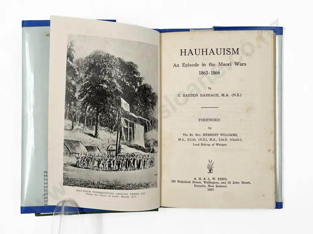Babbage S Barton - Hauhauism An Episode in the Maori Wars 1863-1866 Image 1++