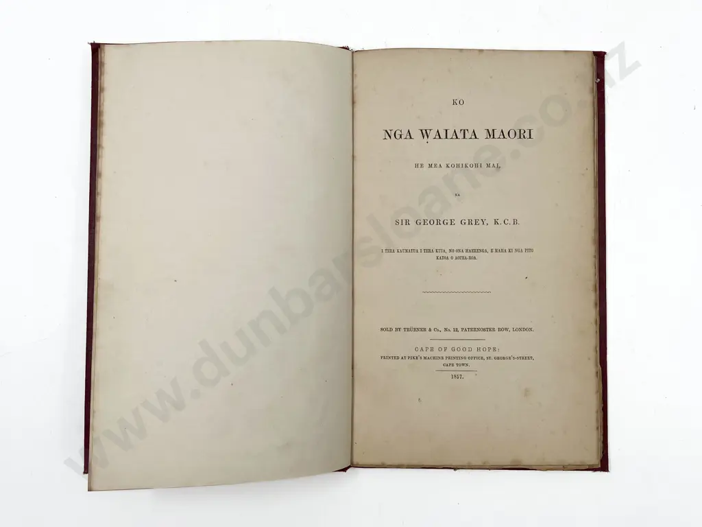 Grey Sir George - Ko Nga Waiata Maori Image 1++