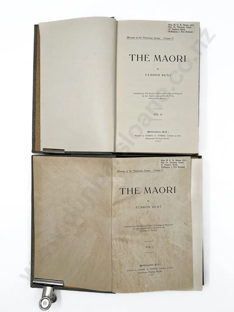 Best Elsdon - The Maori (2 Volumes) Image 1++