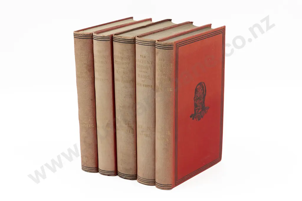 White John - The Ancient History Of The Maori (5 Volumes of 6) Image 1++