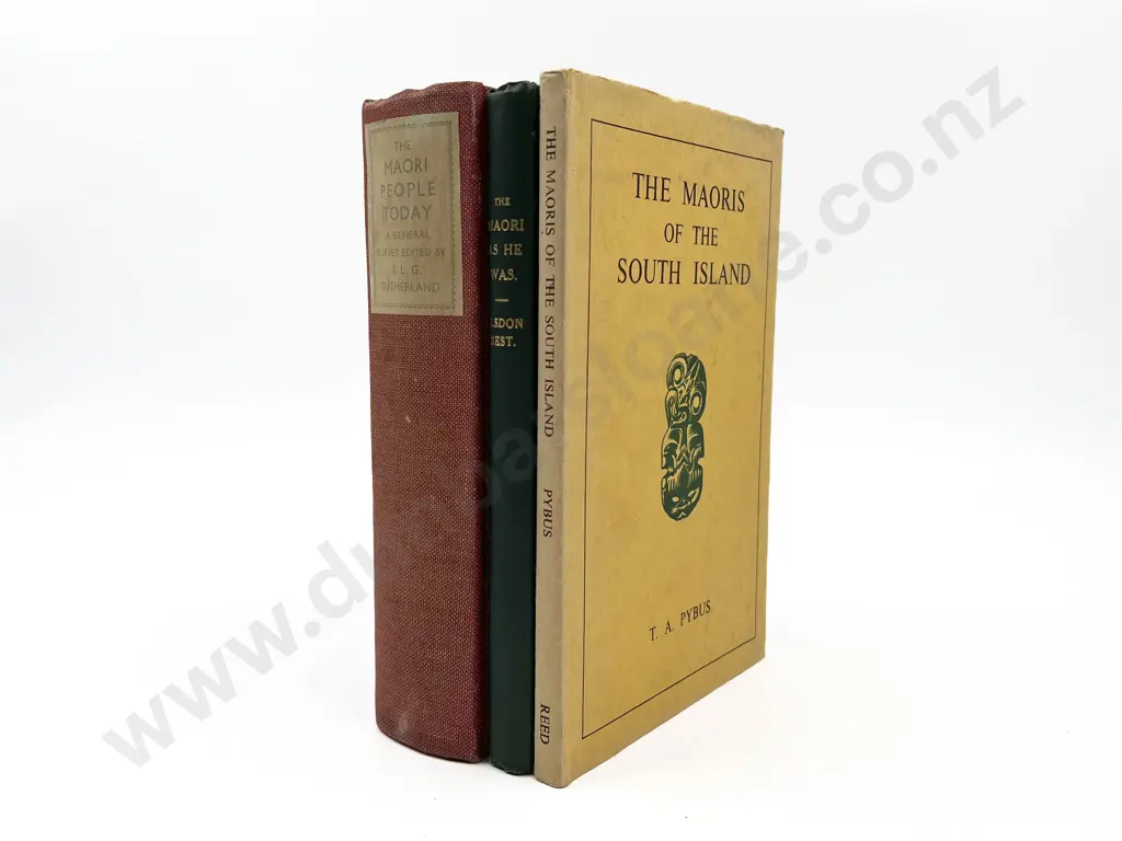 The Maoris Of The South Island & 2 Other Maori Volumes Image 1++