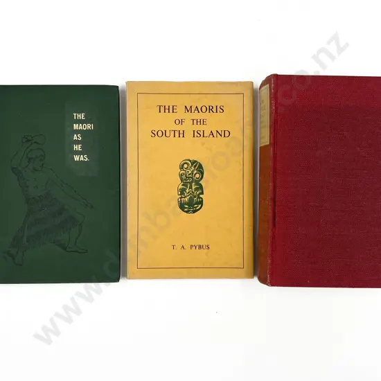 The Maoris Of The South Island & 2 Other Maori Volumes