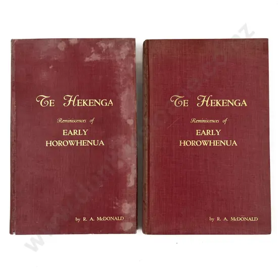 O'Donnell E - Te Hekenga Early Days In Horowhenua (2 copies)