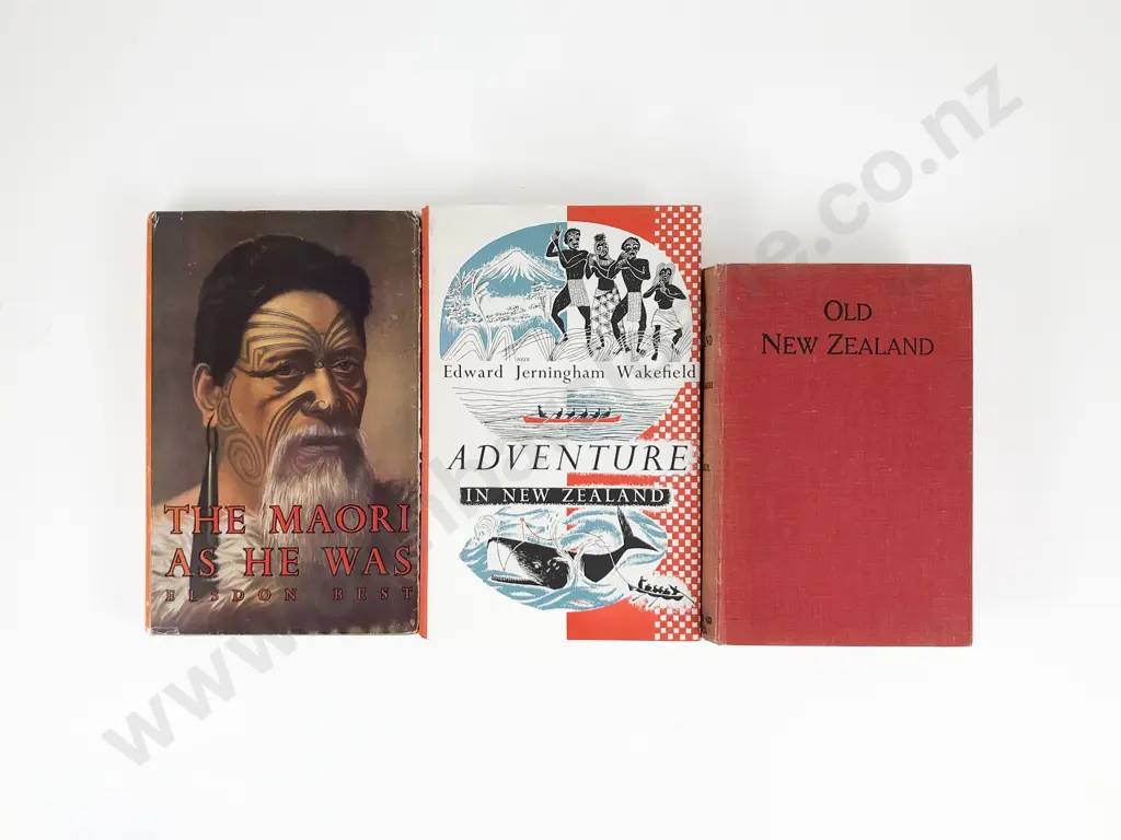Three Various Maori Volumes Image 1++