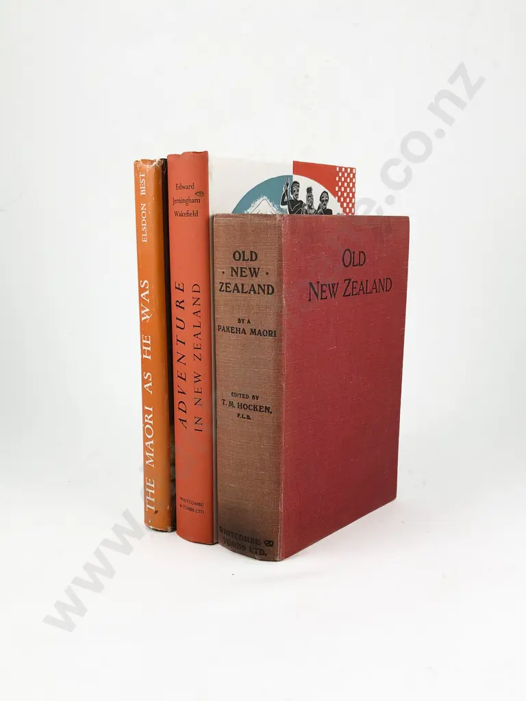 Three Various Maori Volumes Image 1++