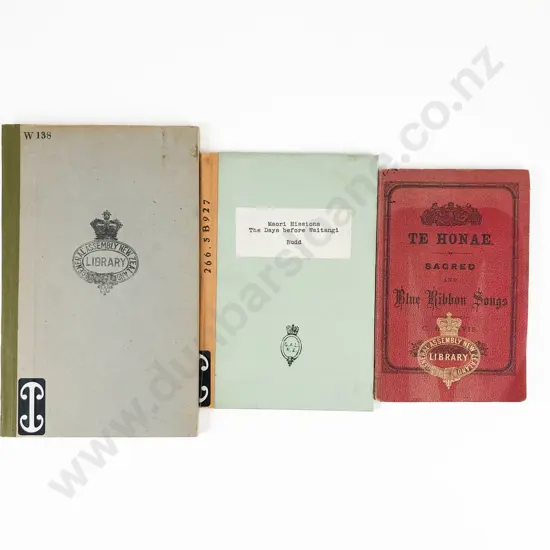 3 Maori Religious Volumes