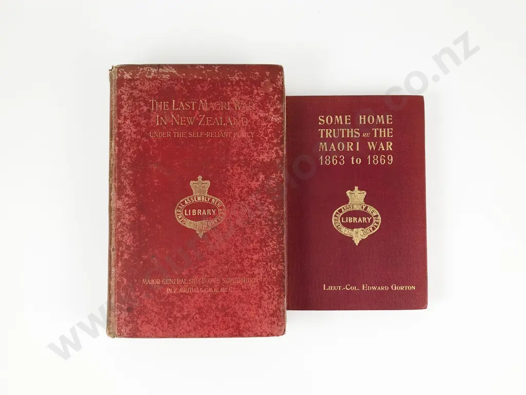 2 Early Volumes On The Maori Wars Image 1++
