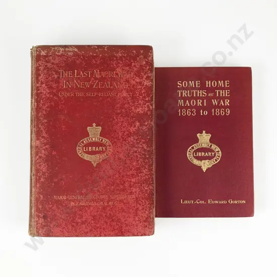 2 Early Volumes On The Maori Wars