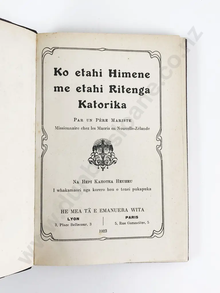 3 Maori Related Volumes Image 1++