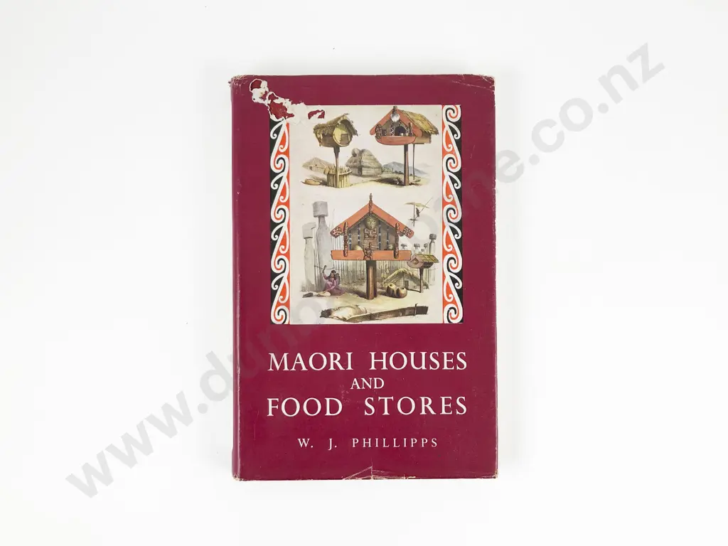 Phillips W J - Maori Houses and Food Stores Image 1++
