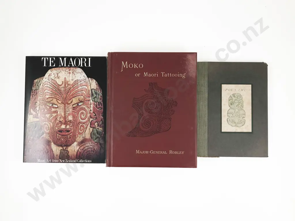 Three Maori Reference Books Image 1++