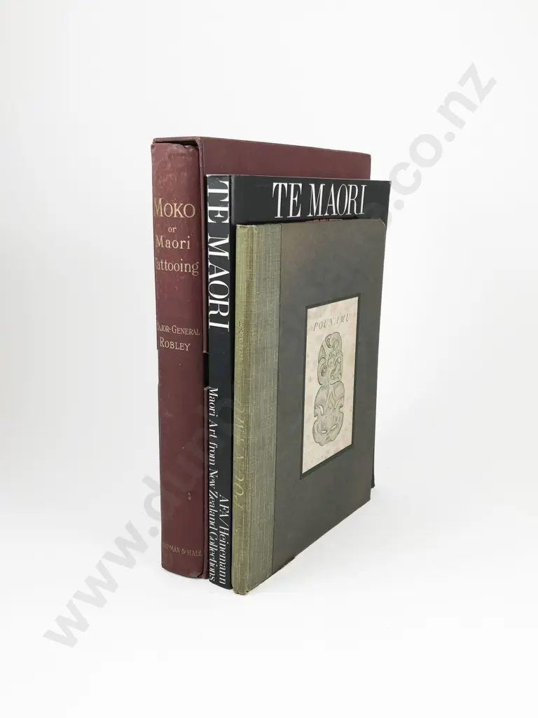 Three Maori Reference Books Image 1++