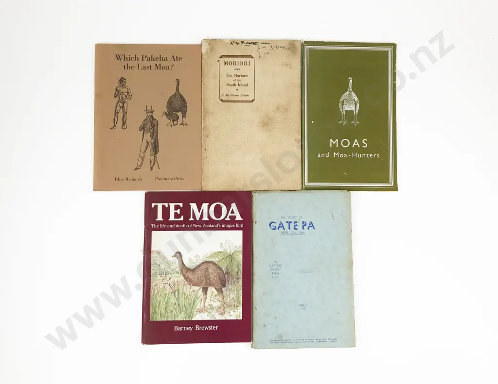 Four Maori History Booklets Image 1++