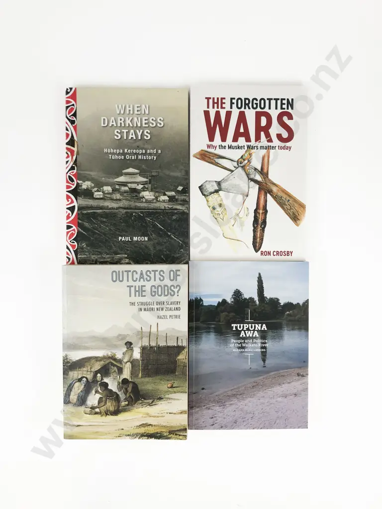 Four Maori History Books Image 1++
