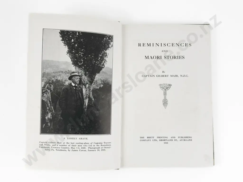 Two Maori History Books Image 1++