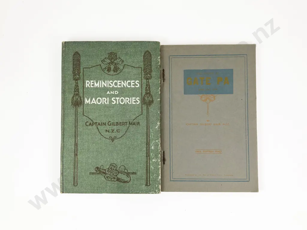 Two Maori History Books Image 1++