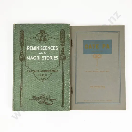 Two Maori History Books