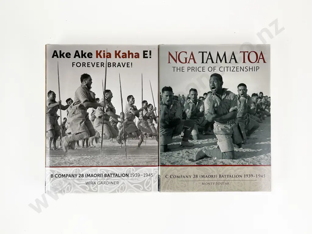Two Books on the Maori Battalion Image 1++