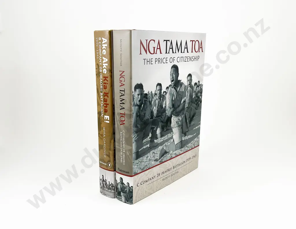 Two Books on the Maori Battalion Image 1++
