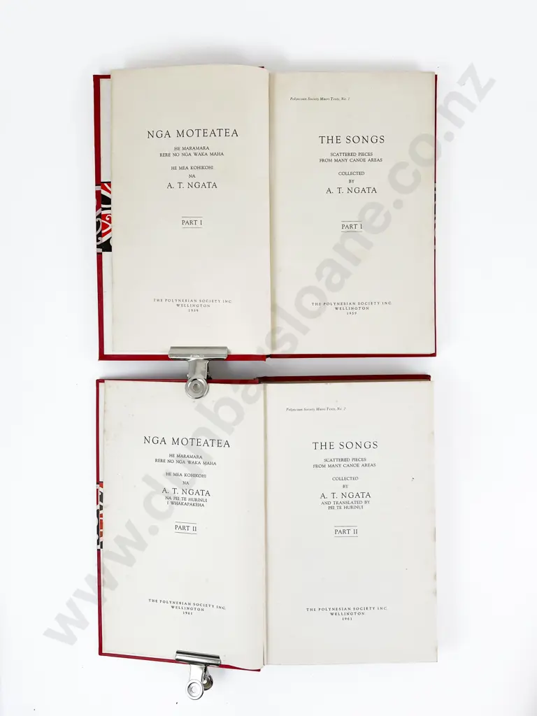 Five Maori Song Books Image 1++