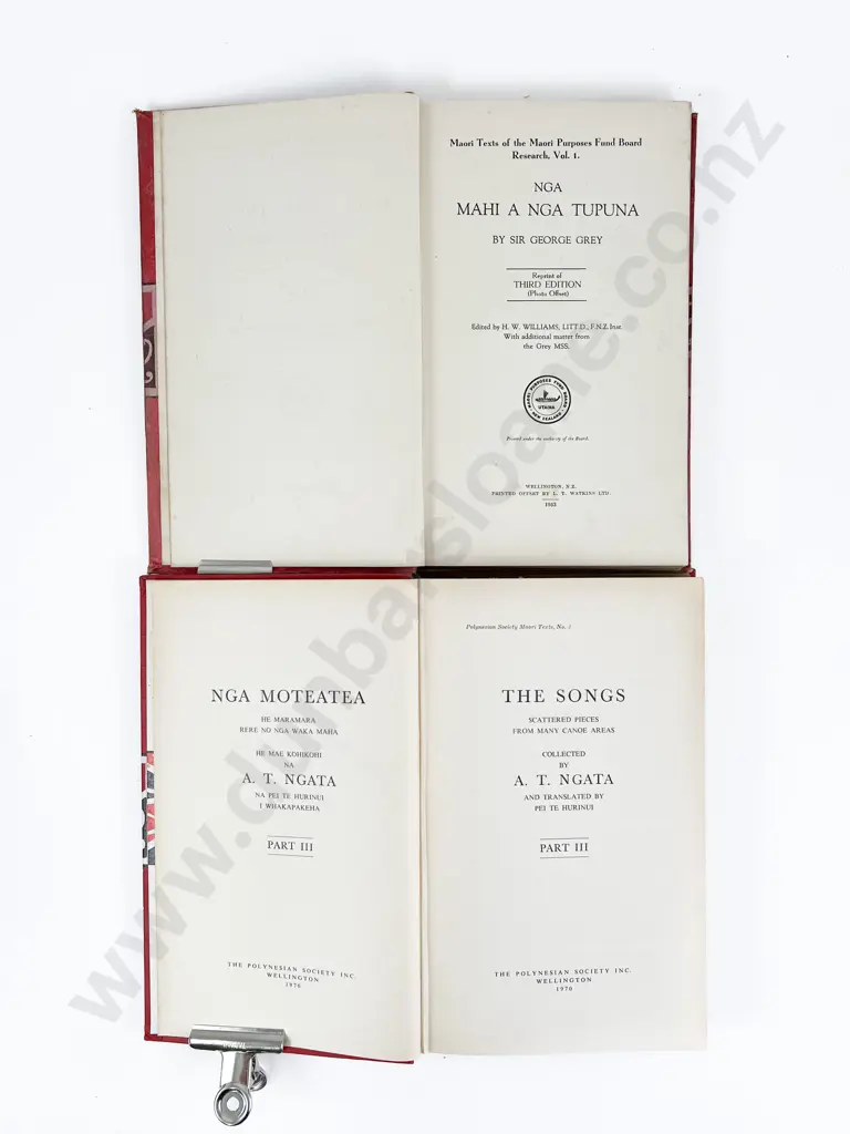 Five Maori Song Books Image 1++