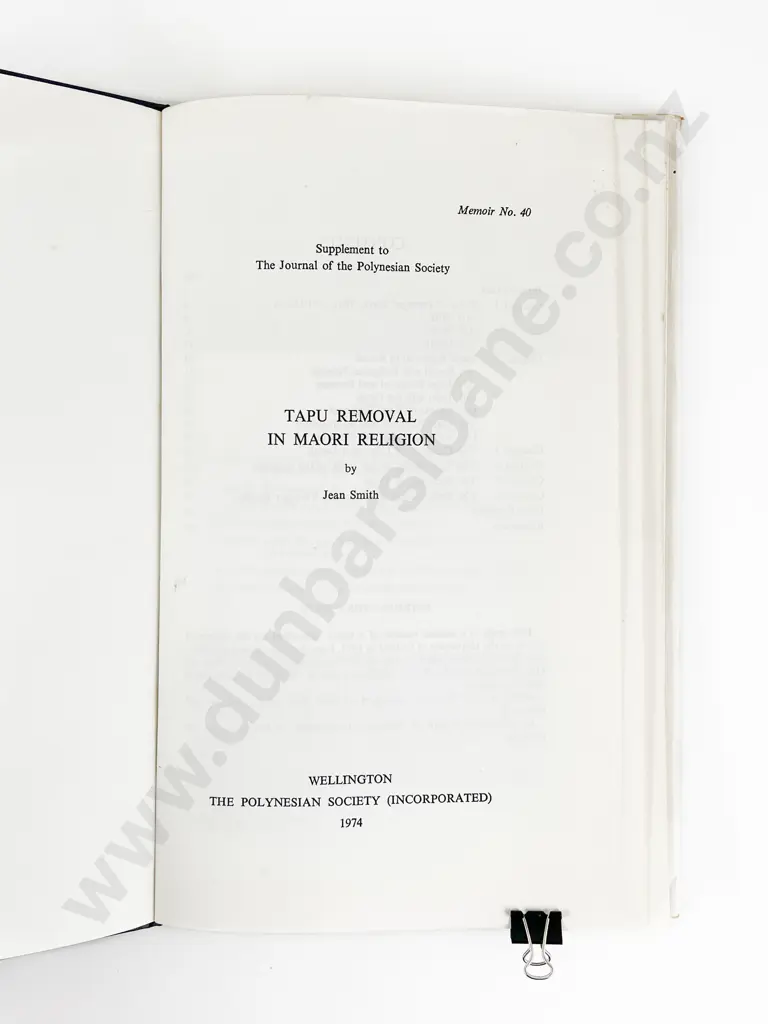 Two Books on Maori Religious Customs Image 1++