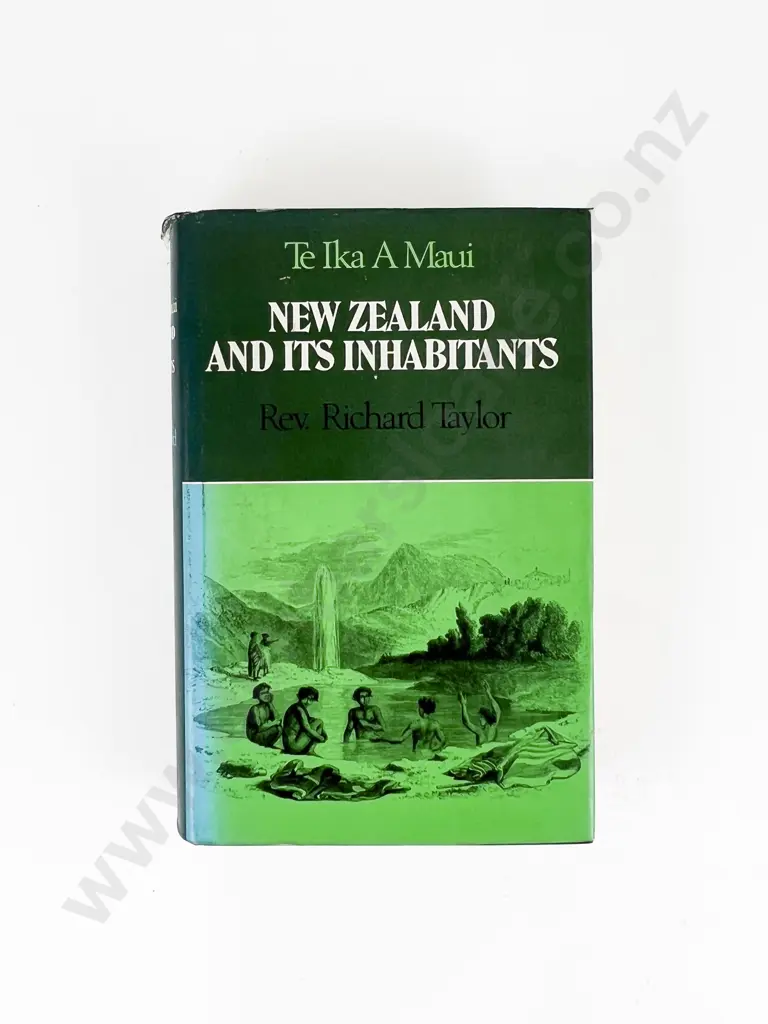 Taylor Rev Richard - Te Ika A Mau New Zealand And Its Inhabitants Image 1++