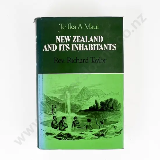 Taylor Rev Richard - Te Ika A Mau New Zealand And Its Inhabitants