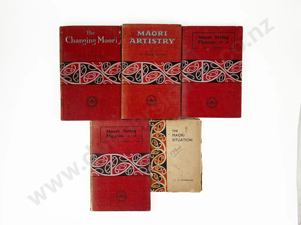 6 Maori Art & Craft Books Image 1++