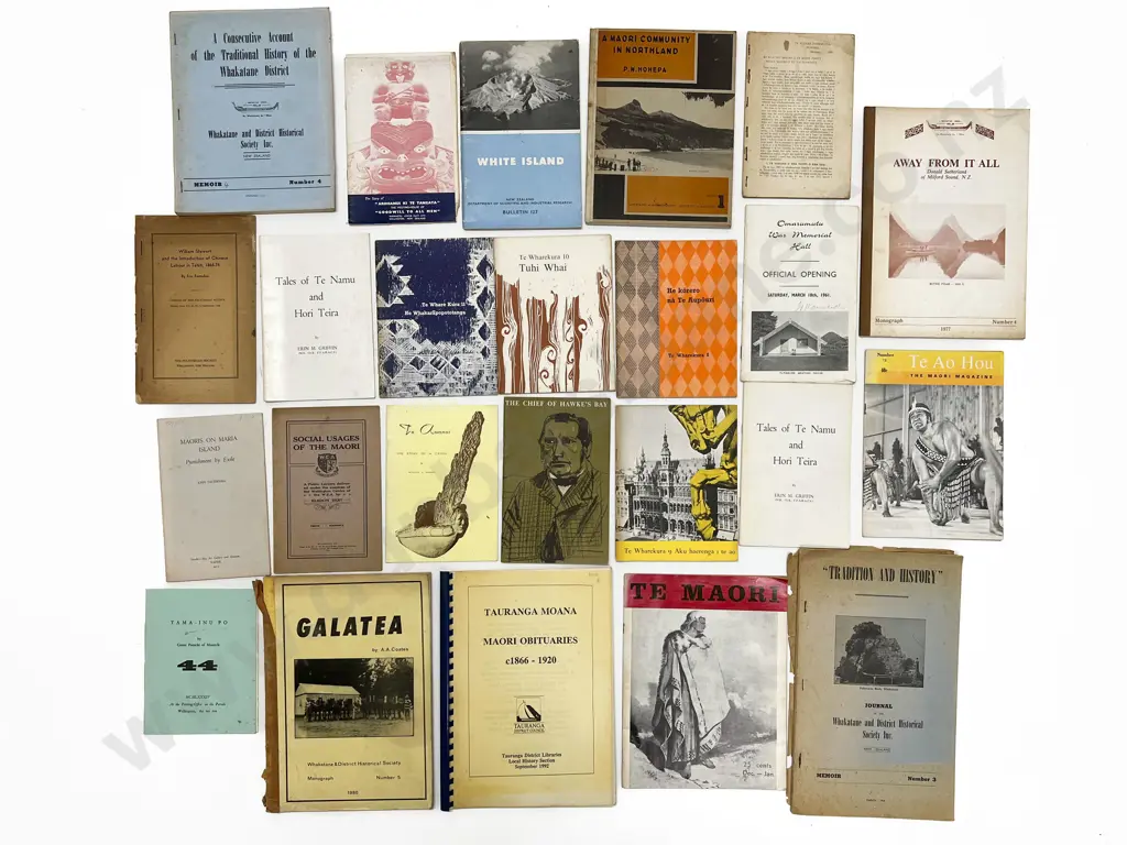 Assorted Maori Bulletins and Regional Pamphlets Image 1++