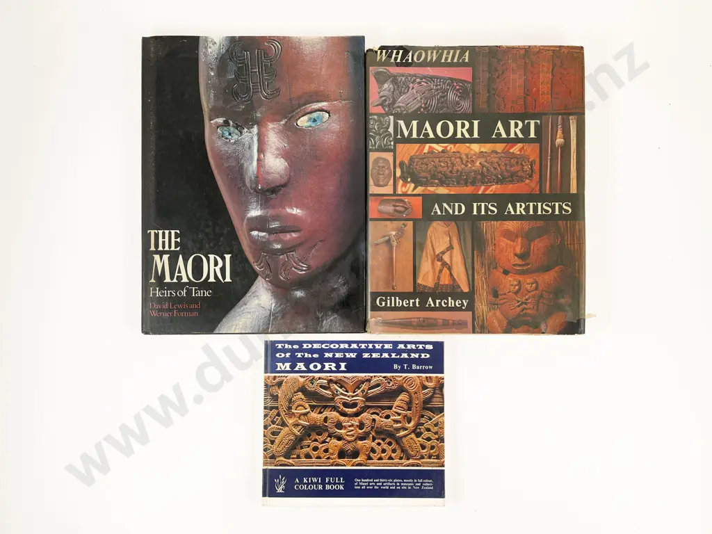 Three Maori Reference Books Image 1++
