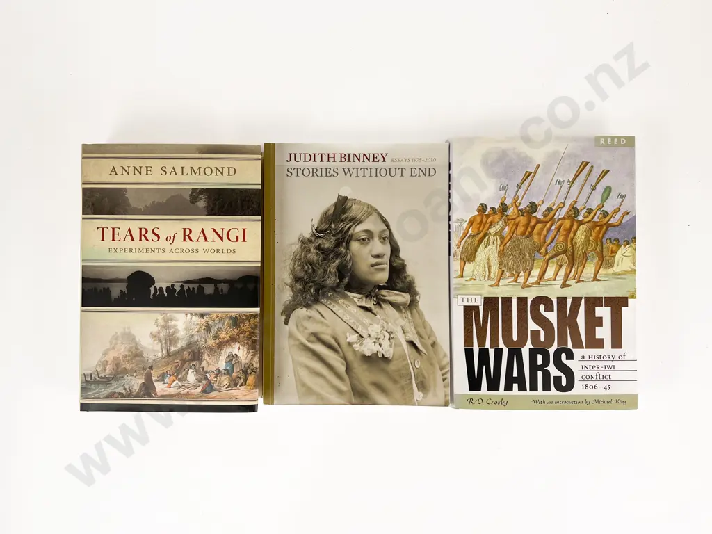 Three Maori History Books Image 1++