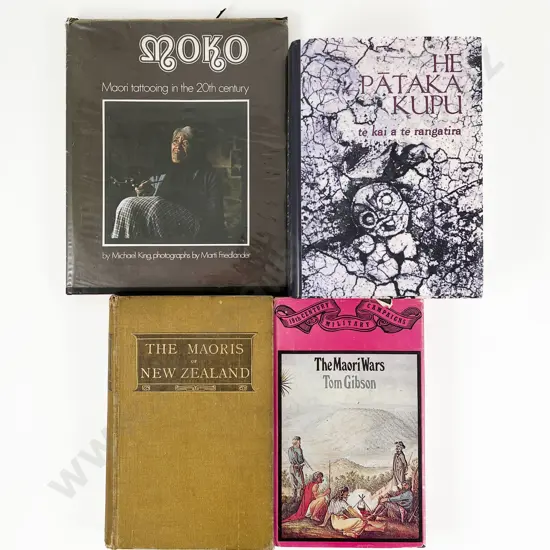 Four Maori Reference Books