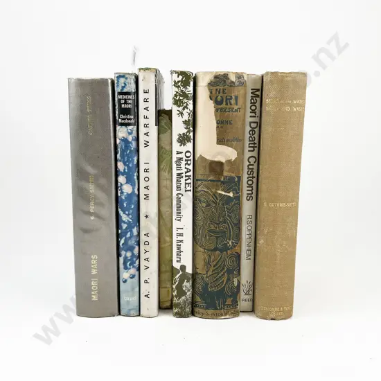 Eight Books on Maori Warfare, Medicine, and Funerary Customs