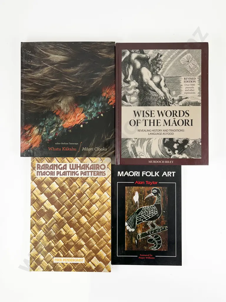 Eight Books on Maori Arts Image 1++
