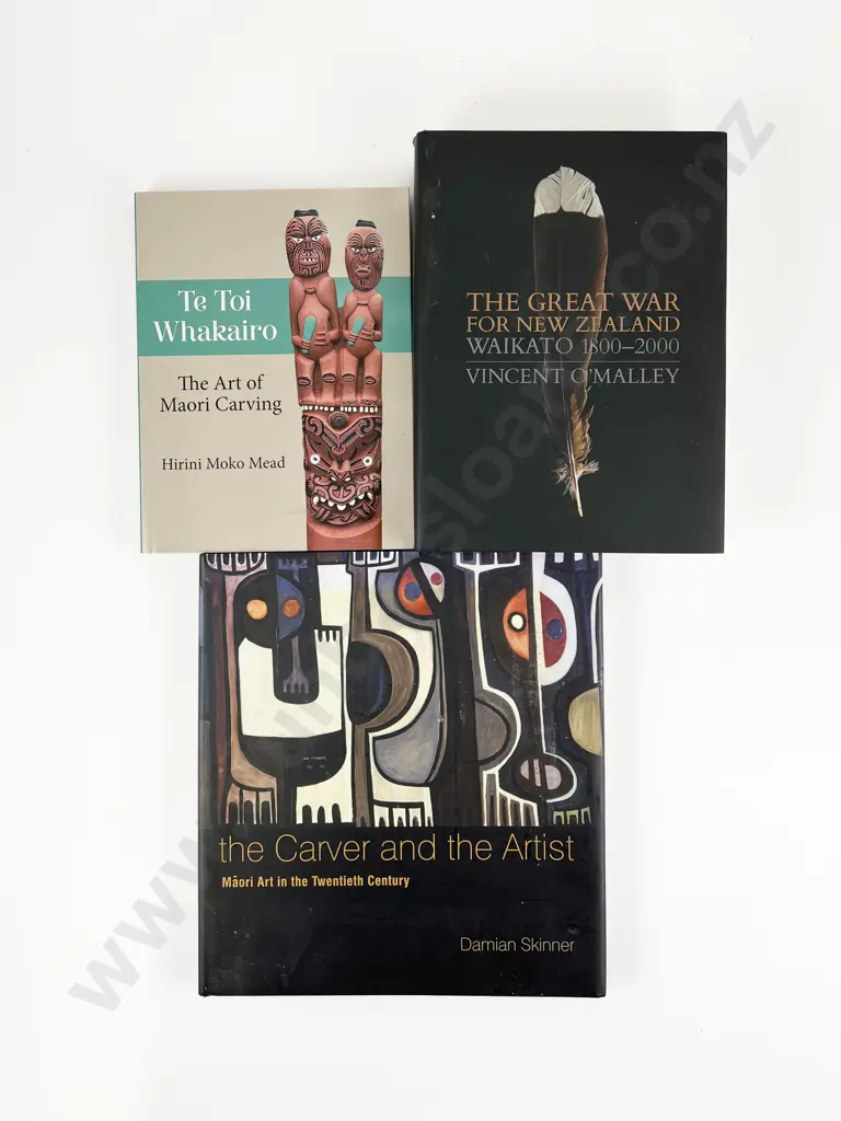 Seven Maori Reference Books Image 1++