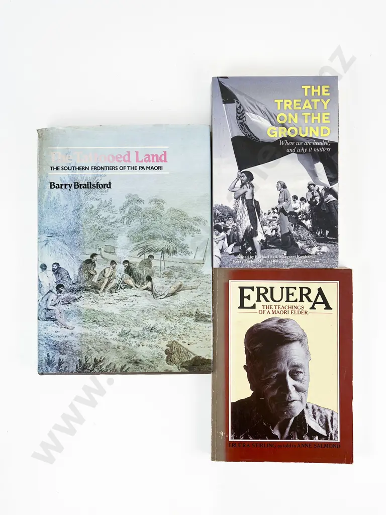 Six Maori Reference Books Image 1++