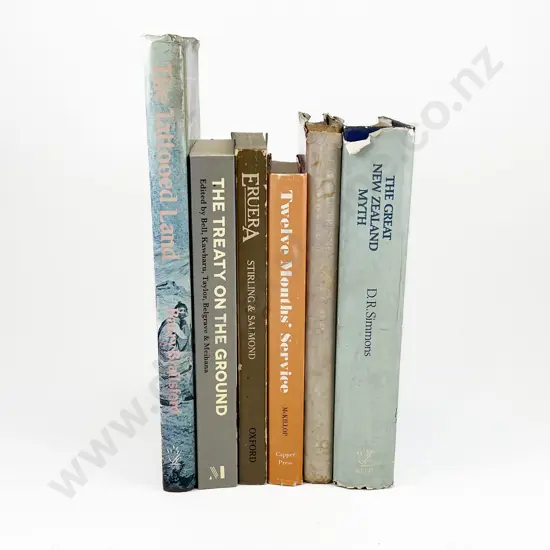 Six Maori Reference Books