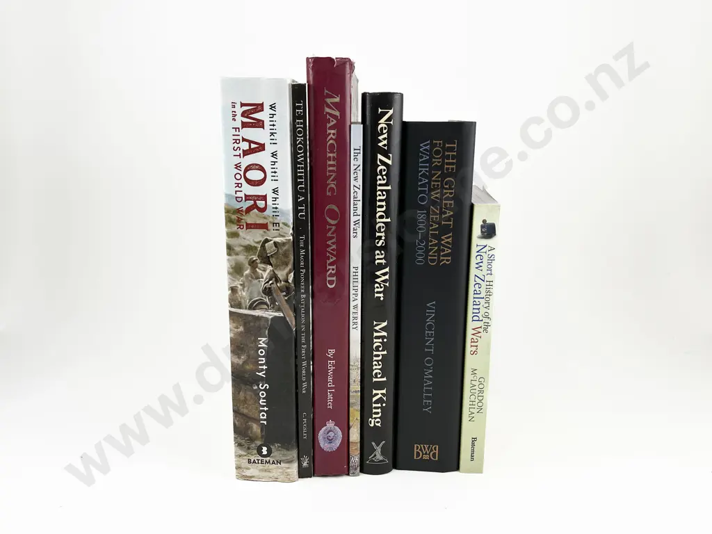 Seven Maori History Books Image 1++
