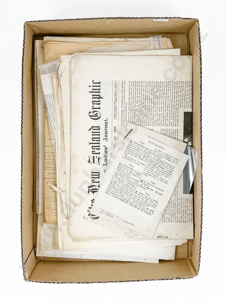 Small Collection Of NZ & Maori Ephemera Image 1++